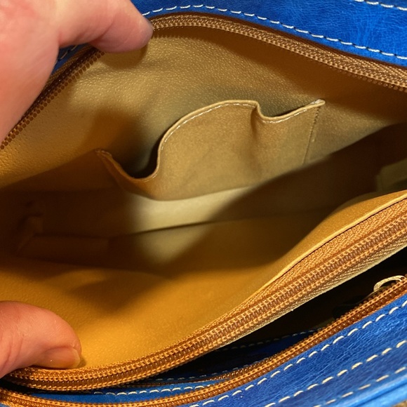 *****PRICE DROP*****    NWT PAZOUROS LEATHER BAG - Picture 6 of 11